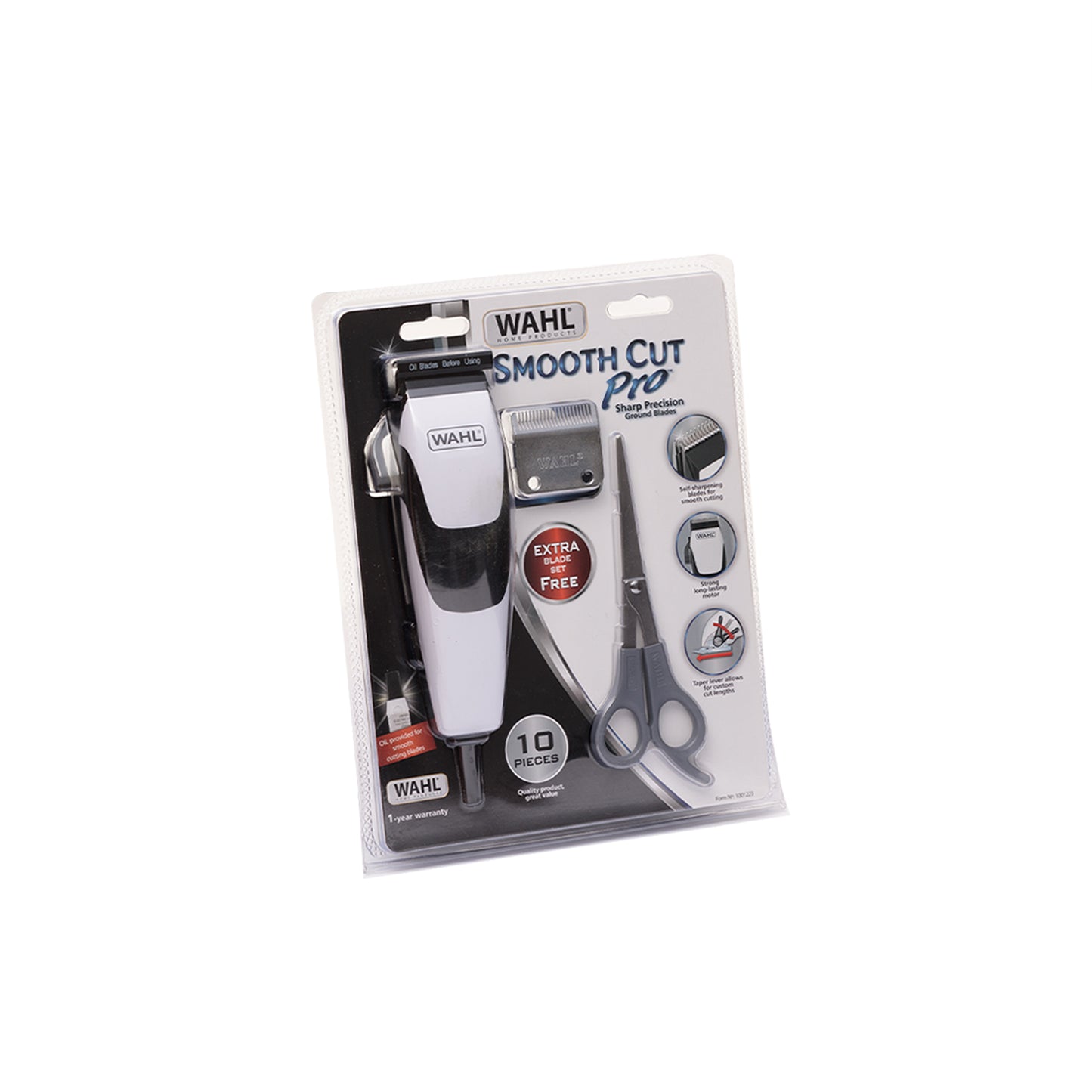 Wahl Smooth Cut Clipper - 10 Piece Set