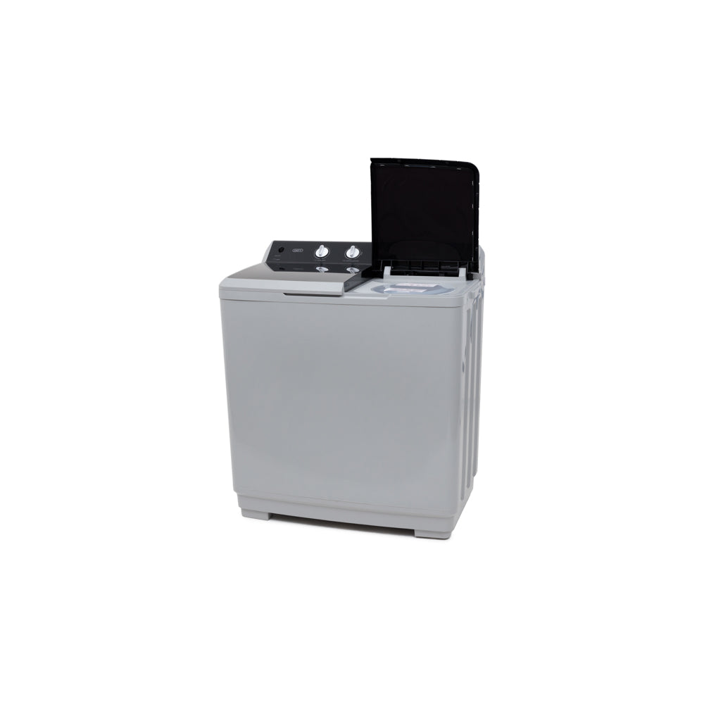 Defy 15kg Twinmaid Washing Machine - Metallic