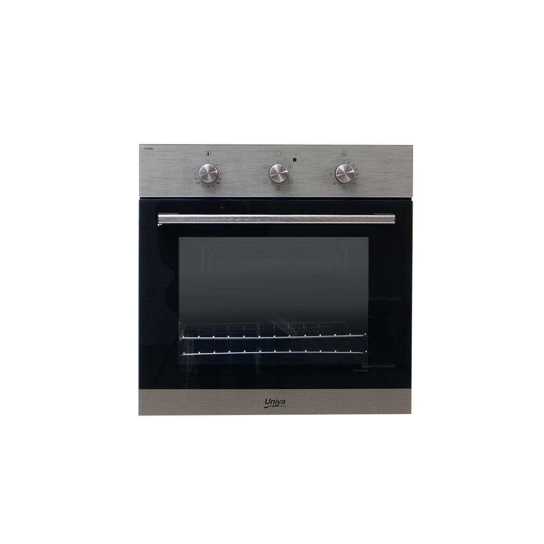 Univa 2 Piece Stainless Steel Oven Set