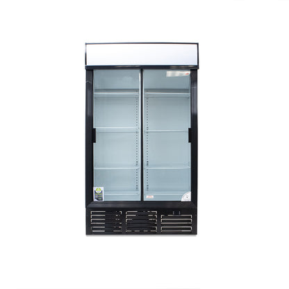 Fridge Star Slim Line Double Door Beverage Cooler