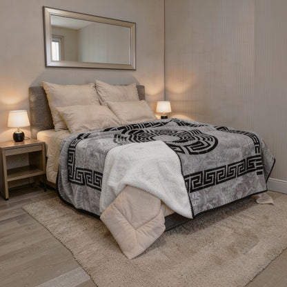 Grey Luxury Blanket