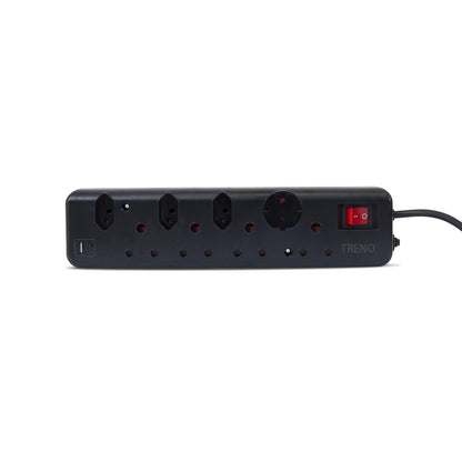 Treno 10 Way High Surge Plug + USB