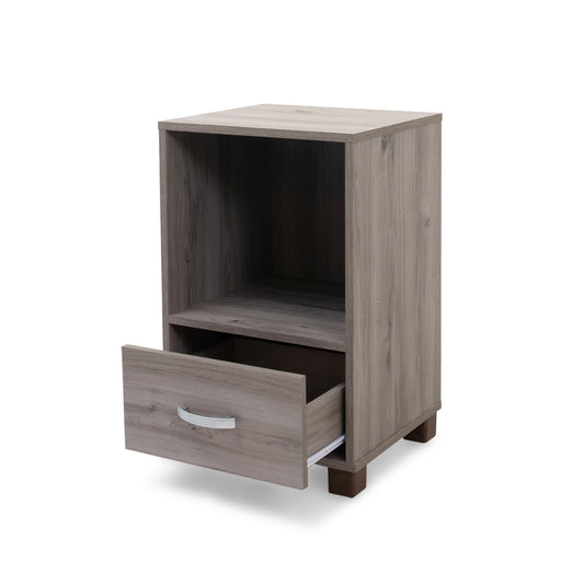 Single Drawer Pedestal - Light Oak