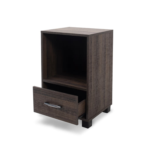 Single Drawer Pedestal - Dark Oak