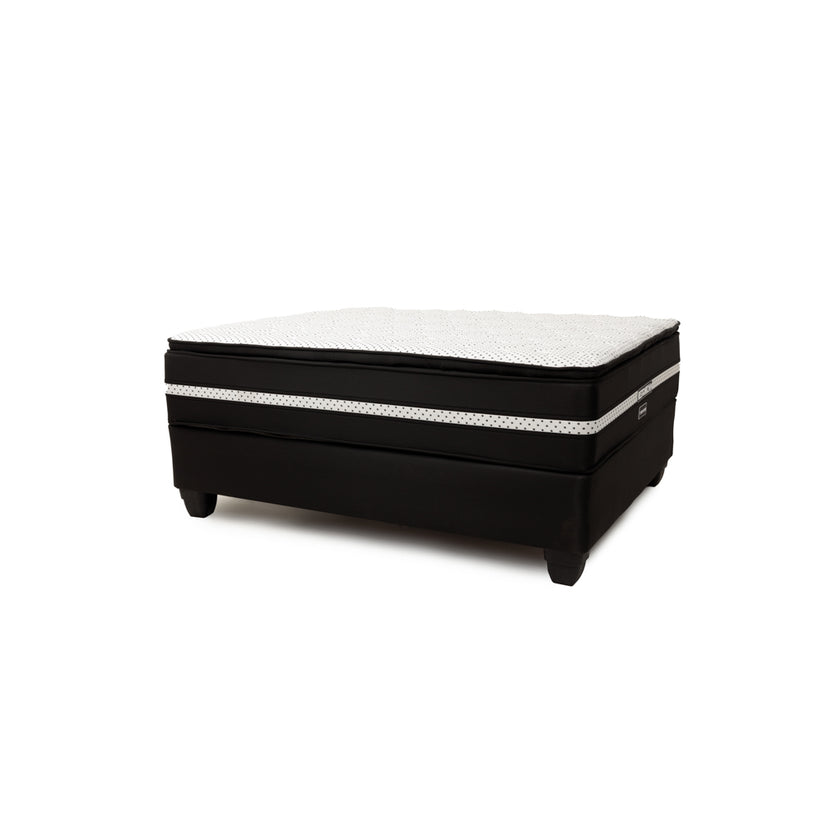 Restonic Emperor Queen Base & Mattress Railway Furnishers