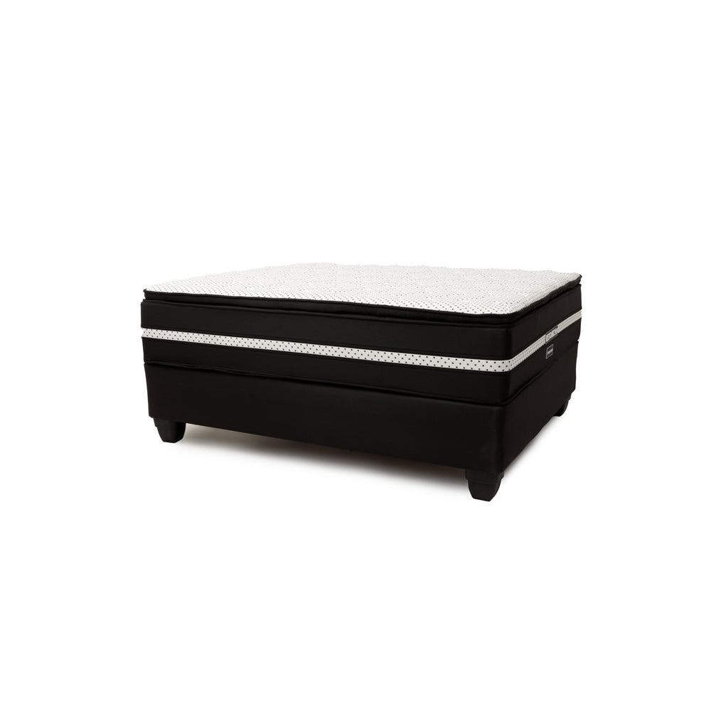 Restonic Emperor Queen Base & Mattress Railway Furnishers