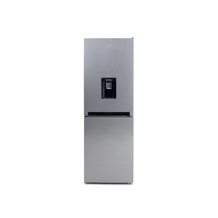 Defy 245lt Fridge with Bottom Freezer & Water Dispenser Railway